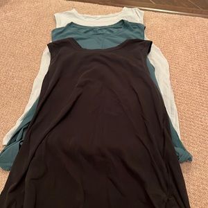 3 Lululemon muscle tanks size 6